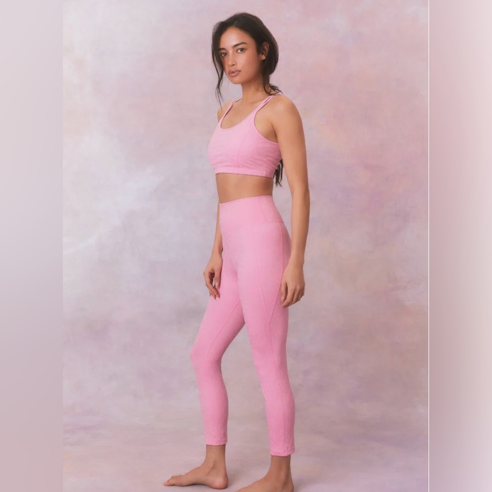 Set- LoveShackFancy Highland Leggings and Aiden Sports Bra
